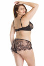 Coquette Lace-Bra - Black