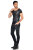 Patrice Catanzaro Wet Look T-Shirt BENJEN - Black