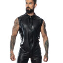 Patrice Catanzaro Wet Look Shirt CHUCK - Black