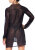 Patrice Catanzaro Transparent Blouse VERONIKA - Black