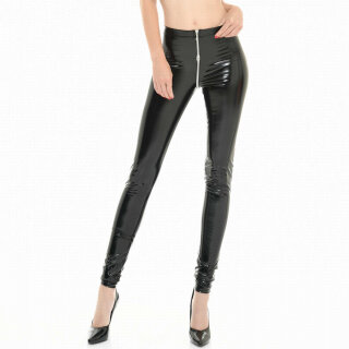 Patrice Catanzaro Lack Leggings - Schwarz