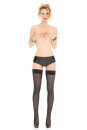 Patrice Catanzaro Vinyl Short BEATRICE - Black