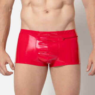 Patrice Catanzaro Vinyl Boxer Shorts RAMSAY - Red