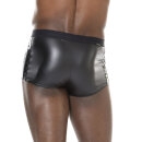 Patrice Catanzaro Wet Look Boxer Shorts KONAN - Black