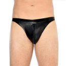 Patrice Catanzaro Faux Leather G-String LUIGI - Black