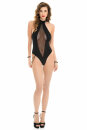 Patrice Catanzaro Body MANDY with mesh insert - Black