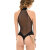 Patrice Catanzaro Body MANDY with mesh insert - Black