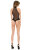 Patrice Catanzaro Body MANDY with mesh insert - Black