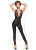 Noir Handmade Sleeveless Power Wet Look Catsuit F167