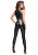 Noir Handmade Sleeveless Power Wet Look Catsuit F167