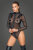 Noir Handmade Mesh Long Sleeve Body F221