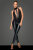 Noir Handmade Sleeveless Power Wet Look Catsuit F223