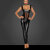 Noir Handmade Sleeveless Power Wet Look Catsuit F256