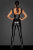 Noir Handmade Sleeveless Power Wet Look Catsuit F256