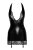 Noir Handmade Power Wetlook Lace Suspender Dress F280