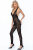 Noir Handmade Leopard Mesh Neckholder Catsuit F286