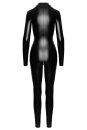 Noir Handmade Power Wetlook Catsuit F293 - Black