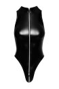 Noir Handmade Sleeveless Power Wetlook Body F294