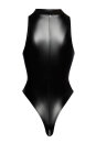 Noir Handmade Sleeveless Power Wetlook Body F294