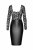 Noir Handmade Wetlook Lace Midi Dress EUPHORIA F295