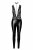 Noir Handmade Wetlook Catsuit with Lace LIBIDO F298