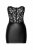 Noir Handmade Wetlook Corset Mini Dress SOLACE F300