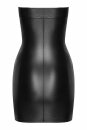 Noir Handmade Crocodile Wetlook Mini Dress F317