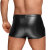 Noir Handmade Powerwetlook Boxer Shorts H054 - Black