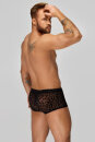 Noir Handmade Leopard Mesh Boxer Shorts H072