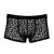 Noir Handmade Leopard Mesh Boxer Shorts H072