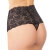 Coquette High Waist Thong - Black