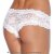 Coquette Lace Panty Crotchless - White