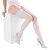 Coquette Bridal Stockings "I Do" with Lace - White/Blue