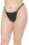 Coquette High Cut G-String - Black