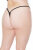 Coquette High Cut G-String - Black