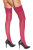 Coquette Suspender Stockings - Raspberry