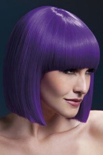 Fever Bob Wig LOLA, short - Purple