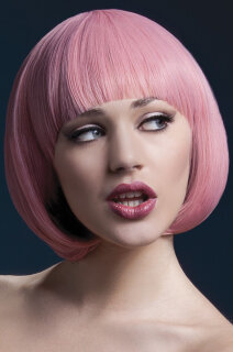 Fever Bob Wig MIA, short - Pastel Pink