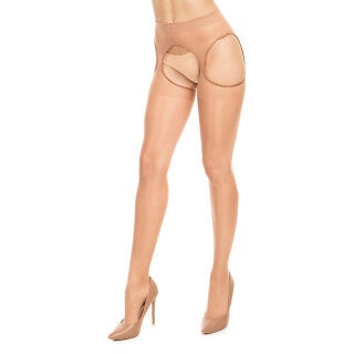 Glamory Suspender Tights PLAISIR OUVERT 20 - Make-Up