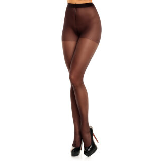 Glamory Nahtstrumpfhose AMORE 20 - Schwarz