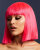 Fever Medium-Length Bob Wig LOLA - Neon Pink