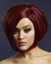 Fever Asymmetric Bob Wig SAVANNA - Deep Red