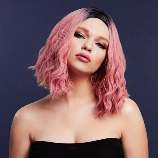 Fever Longbob Wig CARA - Ash Pink