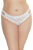 Coquette Lace Thong Ouvert - White