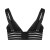 Noir Handmade Wet Look Bralette F157 - Black