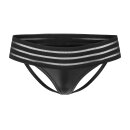 Noir Handmade Wet Look Panty F161 - Black