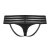 Noir Handmade Wet Look Panty F161 - Black