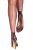 Gio Stockings Havana Heel Seamed Nylons - Chocolate