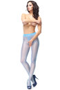 missO Crotchless Tights P101 - Light Blue