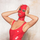 Patrice Catanzaro GIVRE Fetish Mask - Vinyl Red